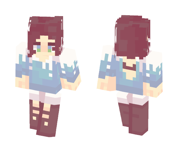 Fall Chill - Female Minecraft Skins - image 1