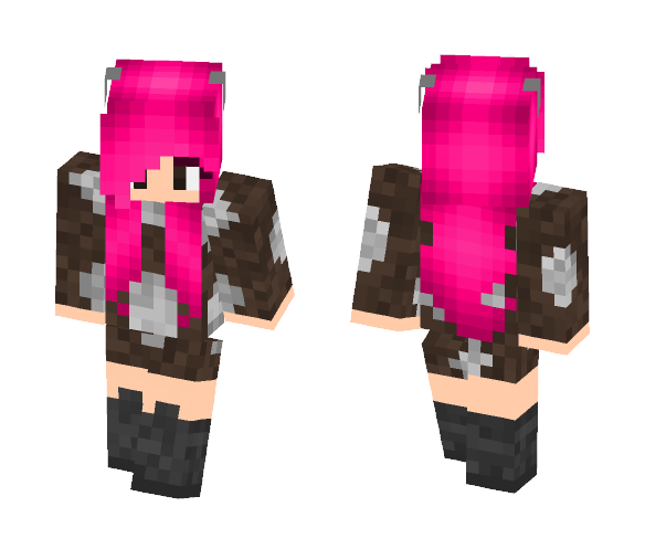 Girl // Cow - Girl Minecraft Skins - image 1