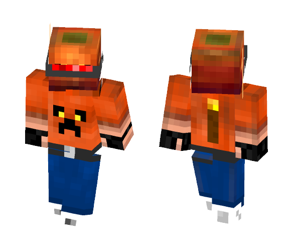 DJ Pumpkin - Male Minecraft Skins - image 1
