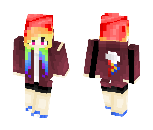 Rainbow Dash MLP - Female Minecraft Skins - image 1
