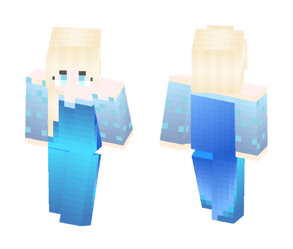 Elsa frozen - Female Minecraft Skins - image 1
