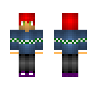 Red Snow Boy - Boy Minecraft Skins - image 2