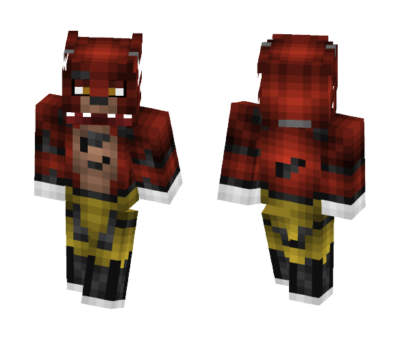 Fnaf1 (Foxy) - Male Minecraft Skins - image 1