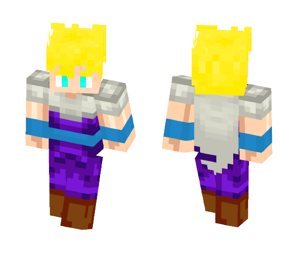 Ssj Gohan/With Cape - Male Minecraft Skins - image 1