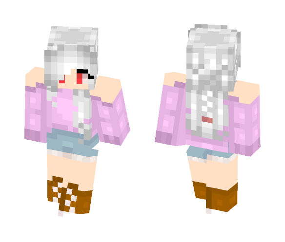 Sylvie306 - Undertale OC ~ Madtato - Female Minecraft Skins - image 1