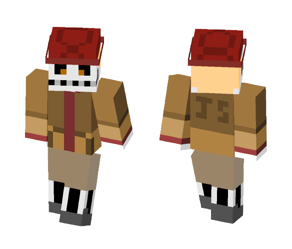 Jay the Skeleton - Male Minecraft Skins - image 1