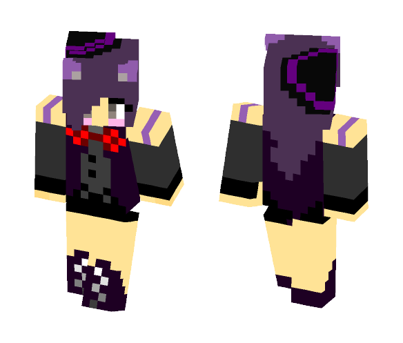 Shadow Freddy Girl - Girl Minecraft Skins - image 1