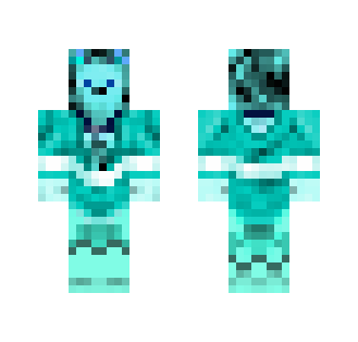 Aqua Wizard Wolf - Interchangeable Minecraft Skins - image 2