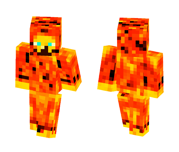 Fire Wolf - Interchangeable Minecraft Skins - image 1