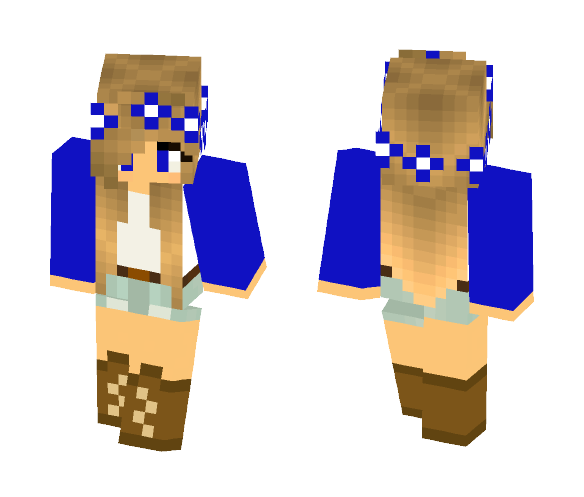 TheGamingCarly skin (Plz subscribe) - Female Minecraft Skins - image 1