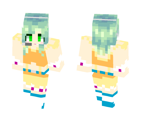 Vocaloid [Gumi} - Female Minecraft Skins - image 1