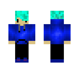 Blue Boi - Male Minecraft Skins - image 2