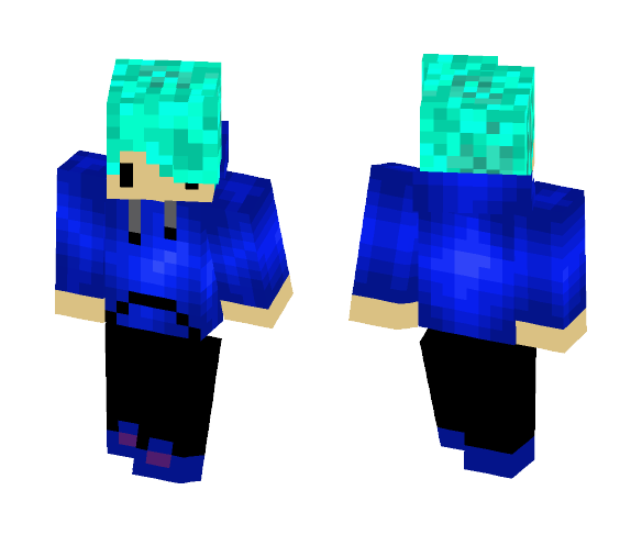 Blue Boi - Male Minecraft Skins - image 1