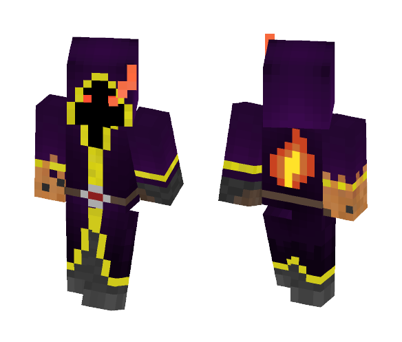 Fire Mage - Male Minecraft Skins - image 1