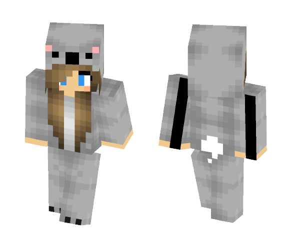 Cute Koala Girl - Cute Girls Minecraft Skins - image 1
