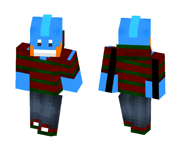 Mudkip in a Christmas Sweater - Christmas Minecraft Skins - image 1