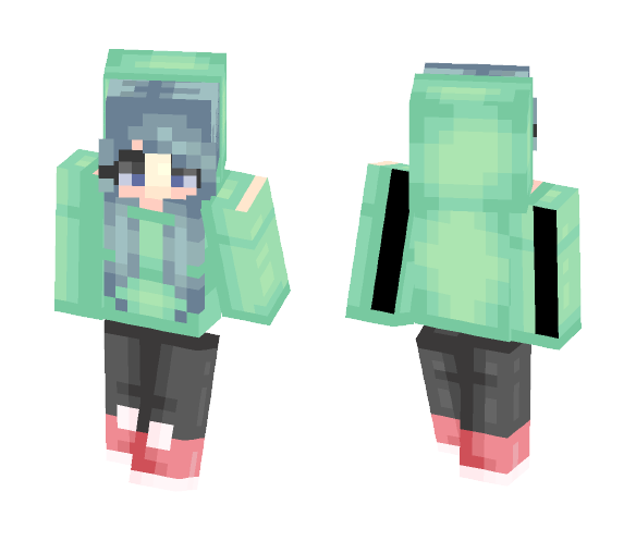 PuringRain_ - Something Green - Female Minecraft Skins - image 1