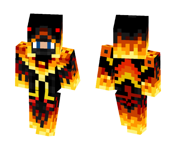 BlazingNinjaMC - Male Minecraft Skins - image 1