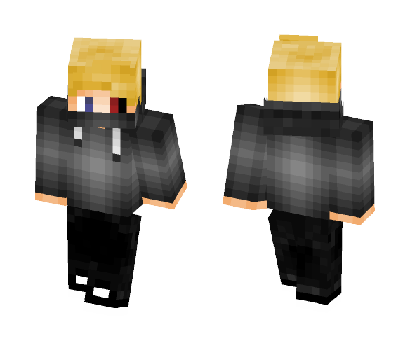 Blonde Ghoul (tokyo ghoul) - Male Minecraft Skins - image 1