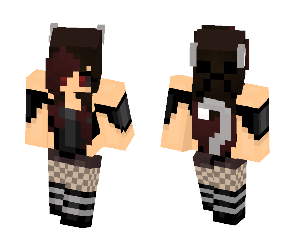 Darian Skoul [Orig. RP Character] - Female Minecraft Skins - image 1