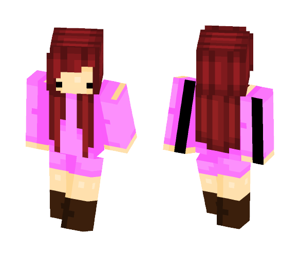 Red Velvet Cake laced with Love - Female Minecraft Skins - image 1