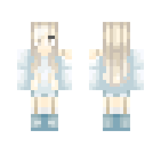 ~Lɛgɛɳɗɑʀiɑɳ~ Silver Snow - Female Minecraft Skins - image 2