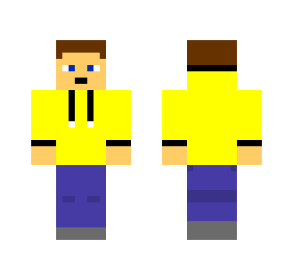 Sweatshirt boy Yellow - Boy Minecraft Skins - image 2