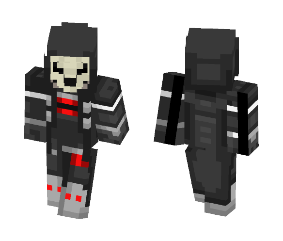 Reaper -overwatch - Male Minecraft Skins - image 1