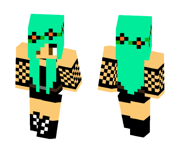 Another emo girl - Girl Minecraft Skins - image 1