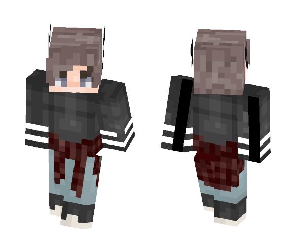 Stop lying with those words ♡ - Male Minecraft Skins - image 1