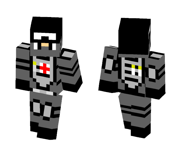 Heavy Security Guard - Male Minecraft Skins - image 1