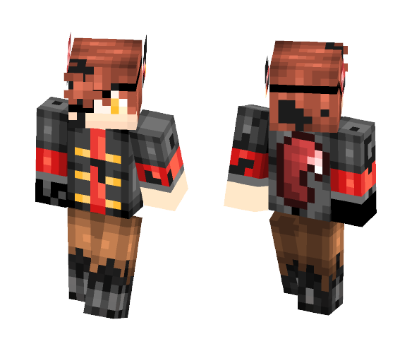 Human Old Foxy - Male Minecraft Skins - image 1