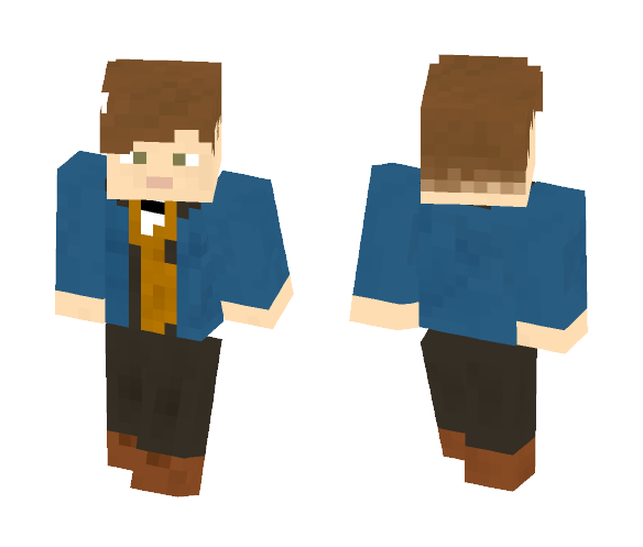 Newt Scamander - Male Minecraft Skins - image 1