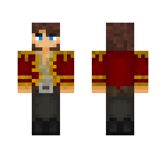 Hyken - Captain Skin (Red) - Male Minecraft Skins - image 2