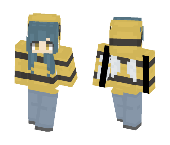 cue the buzzing. - Female Minecraft Skins - image 1