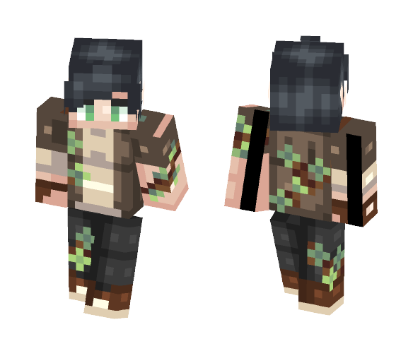 -(Forest Elf)-Contest Entry - Male Minecraft Skins - image 1