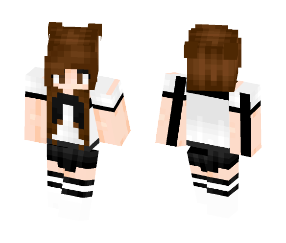 ♥Hide from the rain♥ - Female Minecraft Skins - image 1