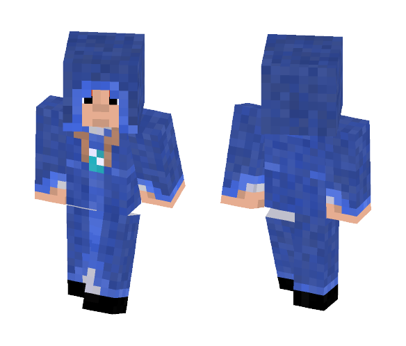 Blue Warlock - Male Minecraft Skins - image 1