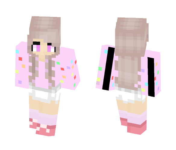 Pink Parade ???? - Female Minecraft Skins - image 1