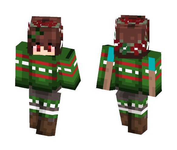 Christmas Chara =) - Christmas Minecraft Skins - image 1