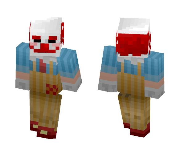 Killer clown - Male Minecraft Skins - image 1