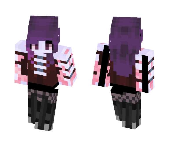 Purple :o - Female Minecraft Skins - image 1