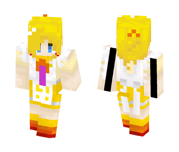 Human Toy Chica (Pole-Bear Design) - Male Minecraft Skins - image 1
