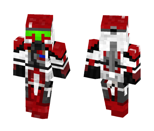 Clone Firestormtrooper - Male Minecraft Skins - image 1