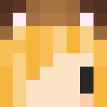 Yellow hair deer girl - Color Haired Girls Minecraft Skins - image 3