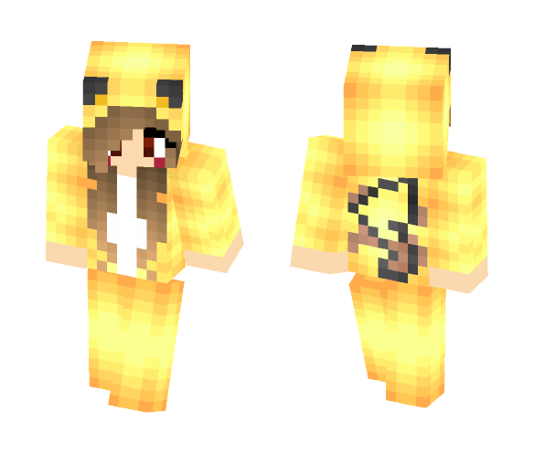 Pikachi girl :3 - Girl Minecraft Skins - image 1