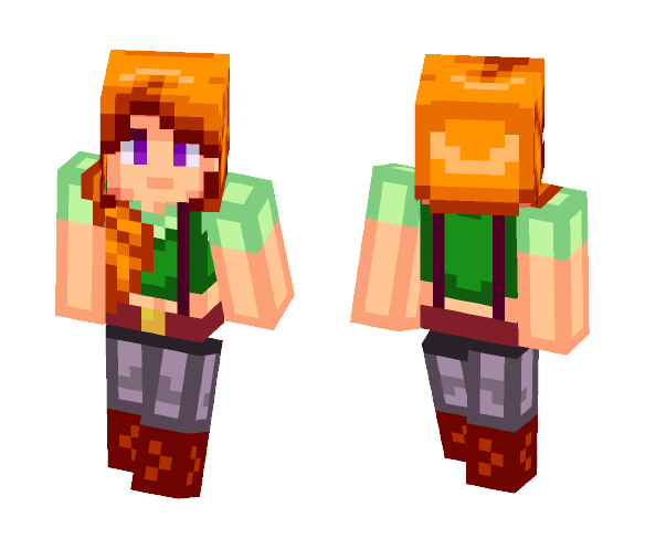 [Stardew Valley] Leah - Female Minecraft Skins - image 1