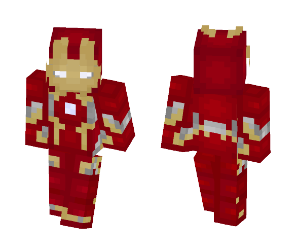 IronMan (MCU) (Civil War) - Comics Minecraft Skins - image 1