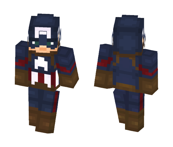 Captain America (MCU) (Civil War) - Comics Minecraft Skins - image 1