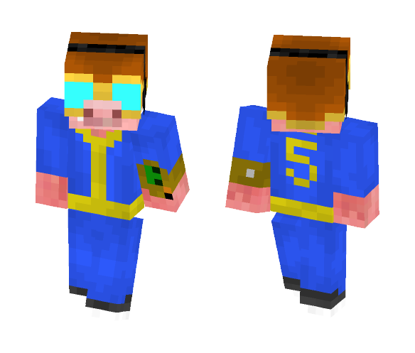 Vault "Tek" - Male Minecraft Skins - image 1